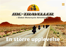 Tablet Screenshot of mc-traveller.com